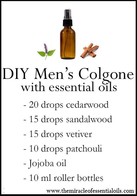 make your own men's cologne.